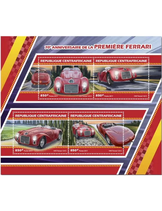 n° 4981/4984 - Timbre CENTRAFRIQUE Poste