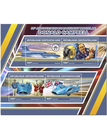 n° 4993/4996 - Timbre CENTRAFRIQUE Poste