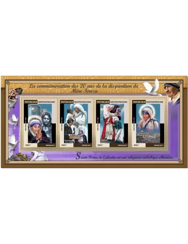 n° 5045/5048 - Timbre CENTRAFRIQUE Poste