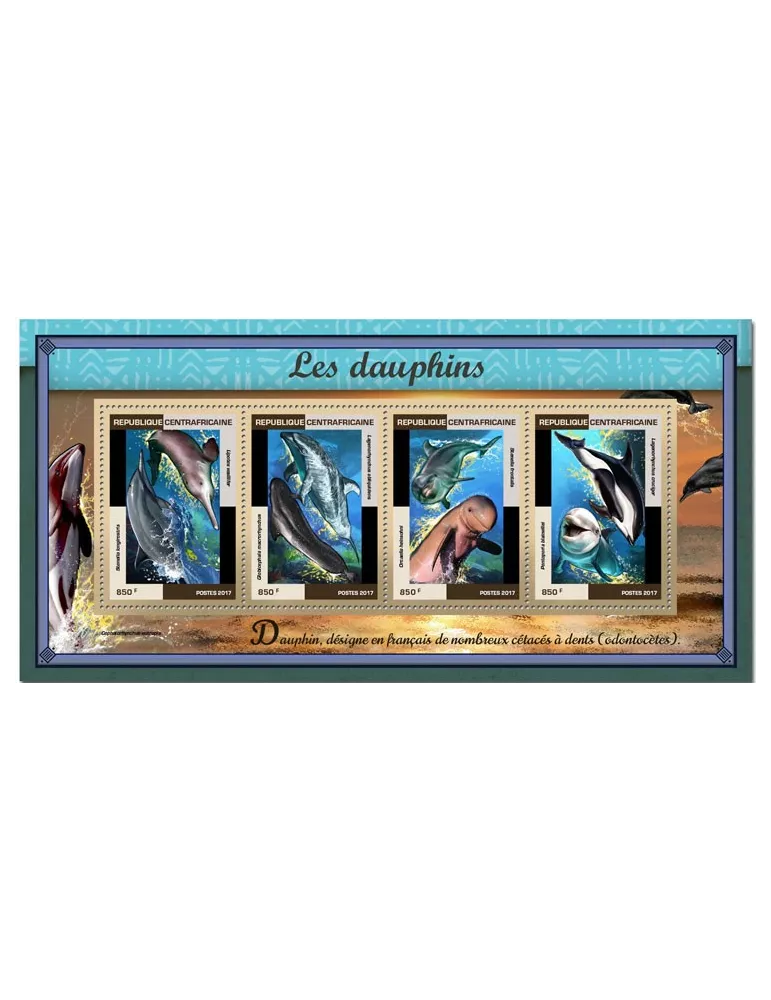 n° 5057/5060 - Timbre CENTRAFRIQUE Poste