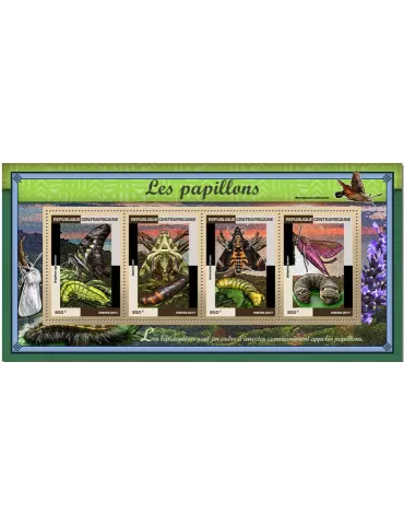 n° 5073/5076 - Timbre CENTRAFRIQUE Poste