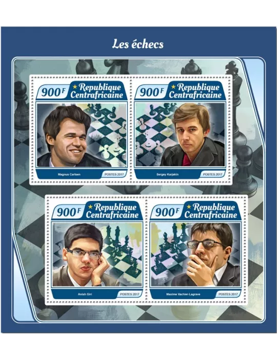 n° 5093/5096 - Timbre CENTRAFRIQUE Poste