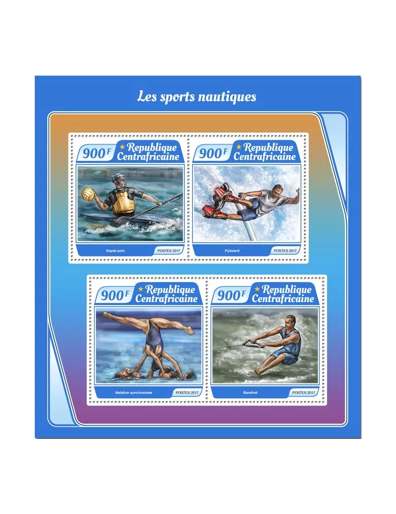 n° 5141/5144 - Timbre CENTRAFRIQUE Poste