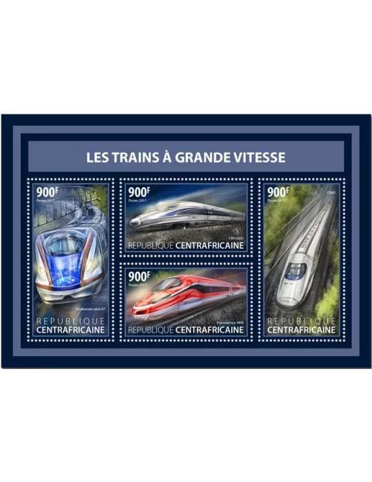 n° 5169/5172 - Timbre CENTRAFRIQUE Poste