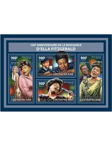 n° 5193/5196 - Timbre CENTRAFRIQUE Poste