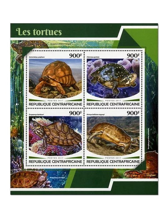 n° 5213/5216 - Timbre CENTRAFRIQUE Poste