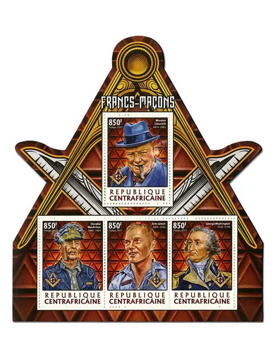 n° 5265/5268 - Timbre CENTRAFRIQUE Poste