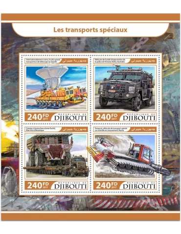 n° 1508/1511 - Timbre DJIBOUTI Poste