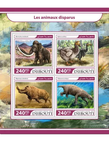 n° 1560/1563 - Timbre DJIBOUTI Poste