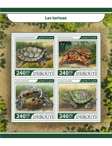 n° 1568/1571 - Timbre DJIBOUTI Poste