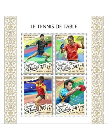 n° 1612/1615 - Timbre DJIBOUTI Poste