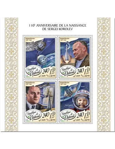 n° 1648/1651 - Timbre DJIBOUTI Poste