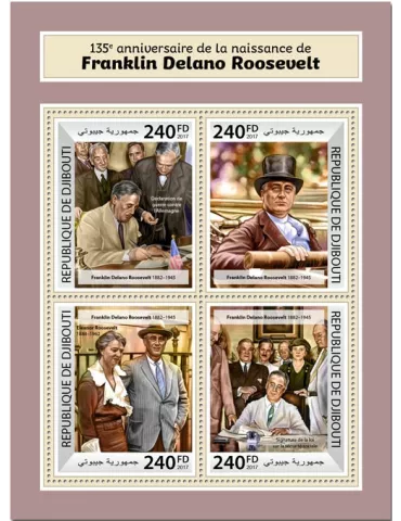 n° 1704/1707 - Timbre DJIBOUTI Poste