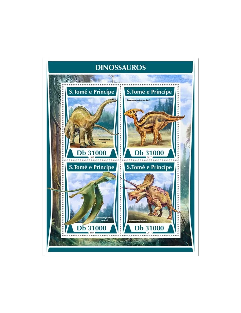 n° 5777/5780 - Timbre SAINT-THOMAS ET PRINCE Poste