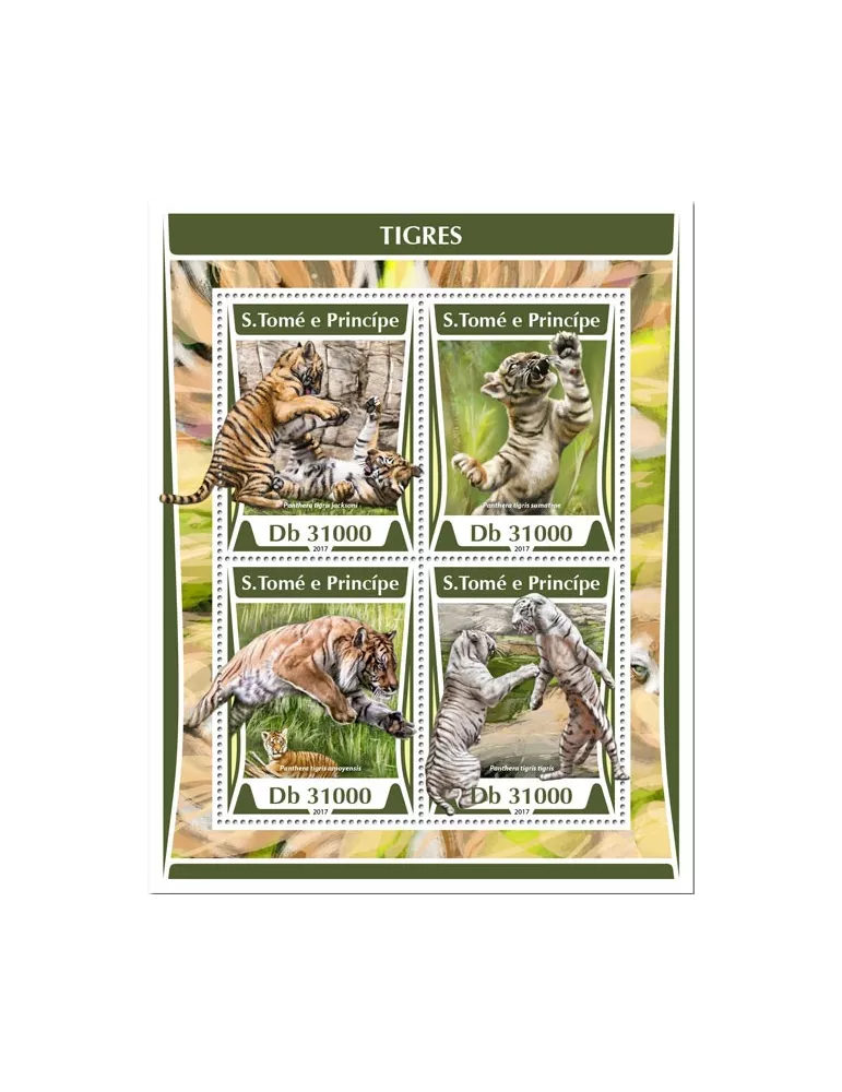 n° 5789/5792 - Timbre SAINT-THOMAS ET PRINCE Poste