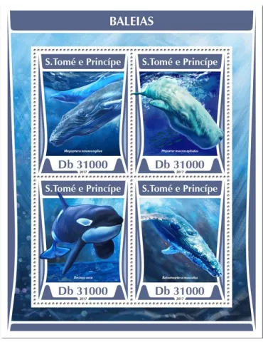 n° 5793/5796 - Timbre SAINT-THOMAS ET PRINCE Poste