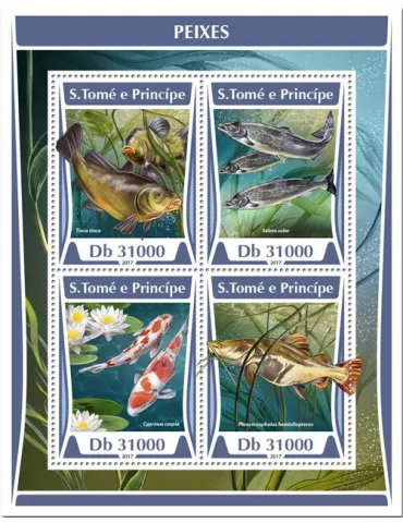 n° 5797/5800 - Timbre SAINT-THOMAS ET PRINCE Poste