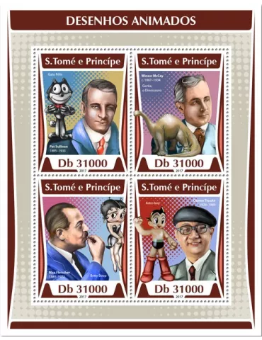 n° 5805/5808 - Timbre SAINT-THOMAS ET PRINCE Poste