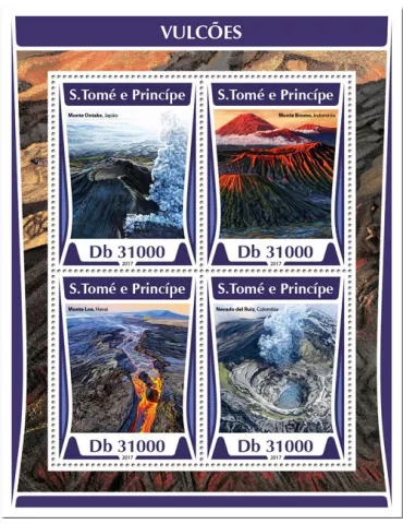 n° 5813/5816 - Timbre SAINT-THOMAS ET PRINCE Poste