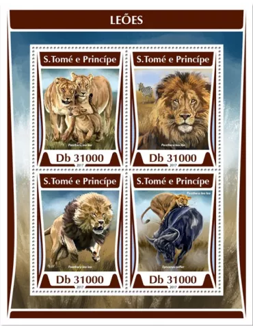 n° 5821/5824 - Timbre SAINT-THOMAS ET PRINCE Poste