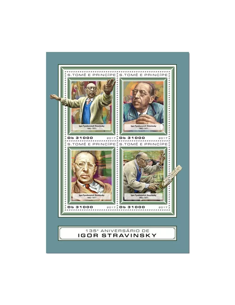 n° 5861/5864 - Timbre SAINT-THOMAS ET PRINCE Poste