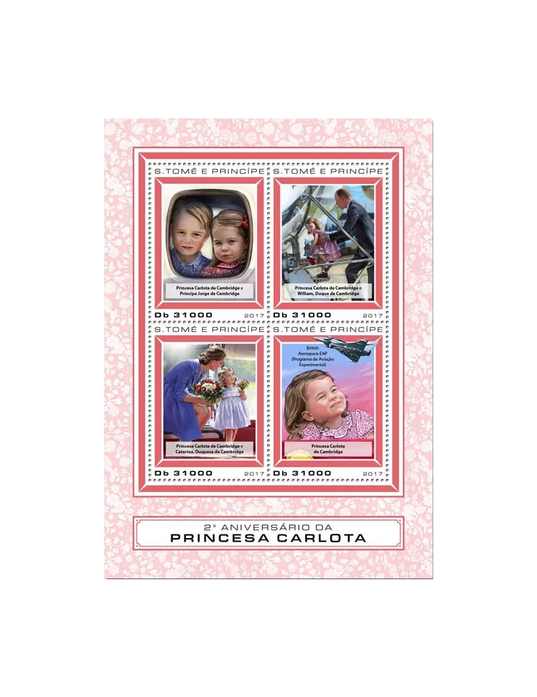 n° 5869/5872 - Timbre SAINT-THOMAS ET PRINCE Poste