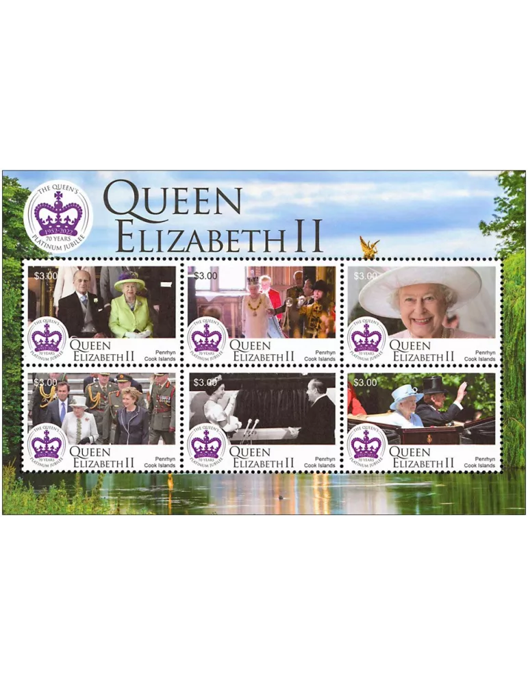 n° 694/699 - Timbre PENRHYN Poste