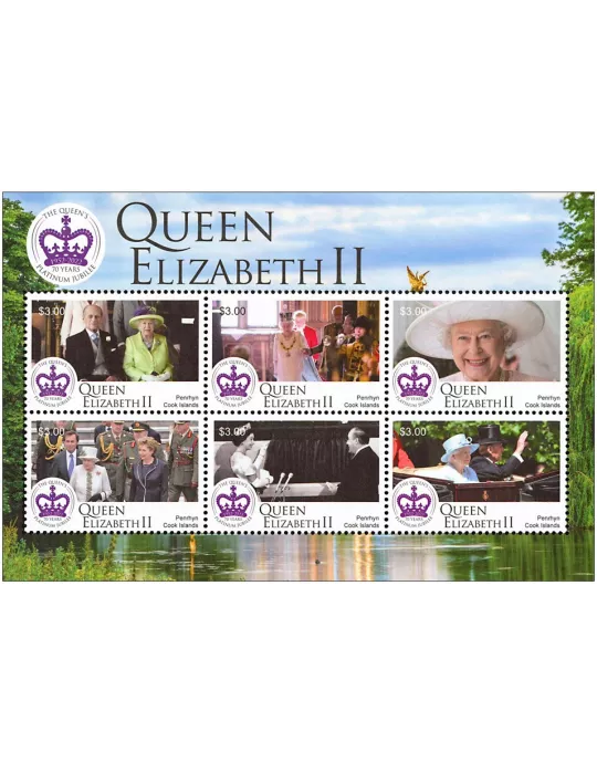 n° 694/699 - Timbre PENRHYN Poste