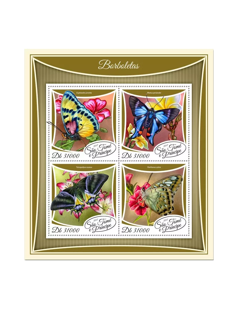 n° 5933/5936 - Timbre SAINT-THOMAS ET PRINCE Poste