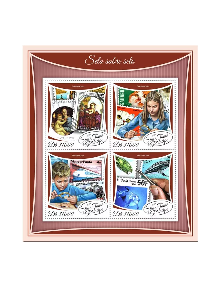 n° 5945/5948 - Timbre SAINT-THOMAS ET PRINCE Poste