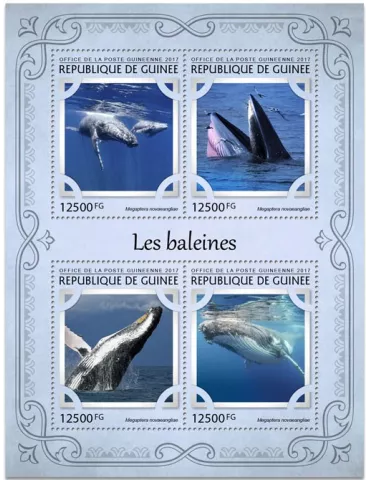 n° 8617/8620 - Timbre GUINÉE Poste