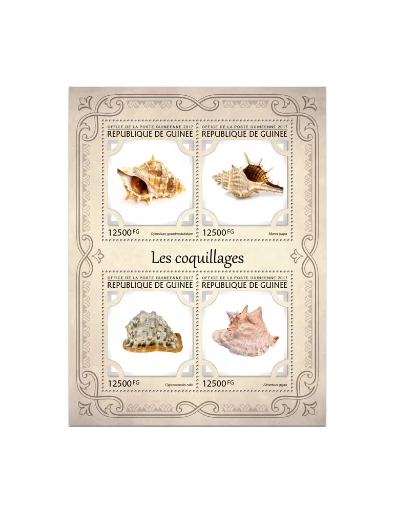 n° 8645/8648 - Timbre GUINÉE Poste