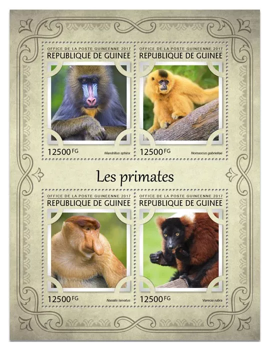 n° 8649/8652 - Timbre GUINÉE Poste