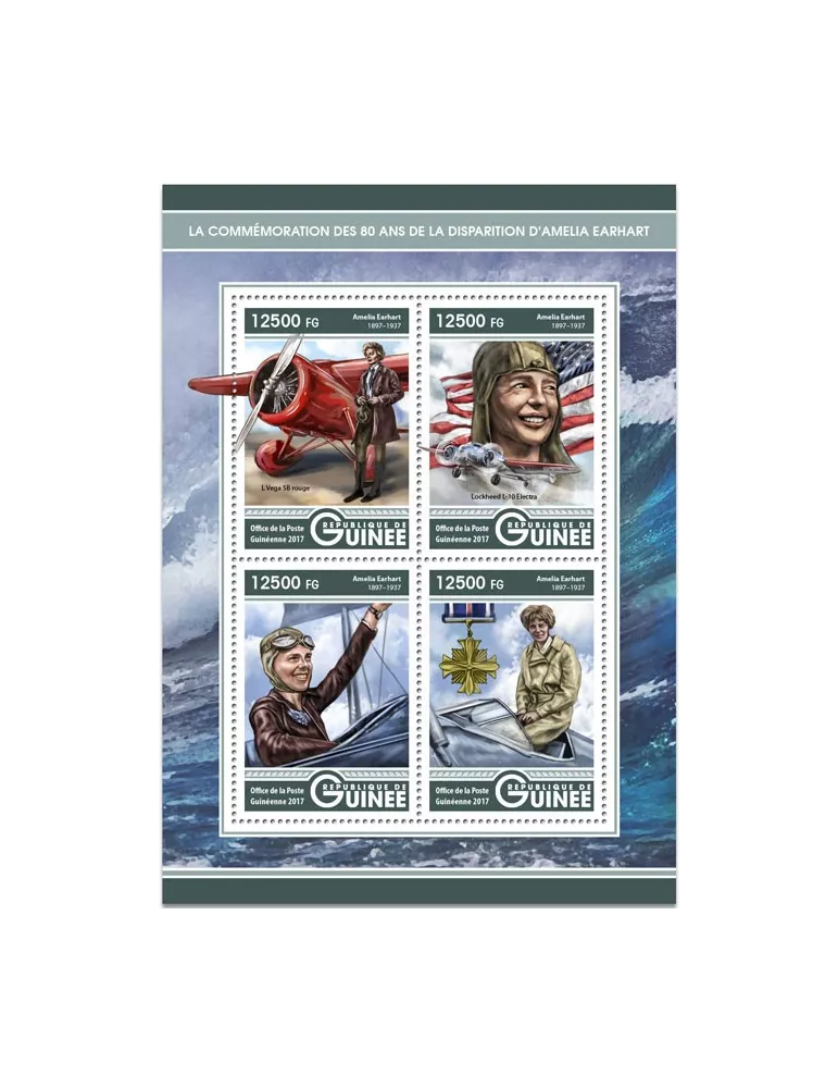 n° 8717/8720 - Timbre GUINÉE Poste