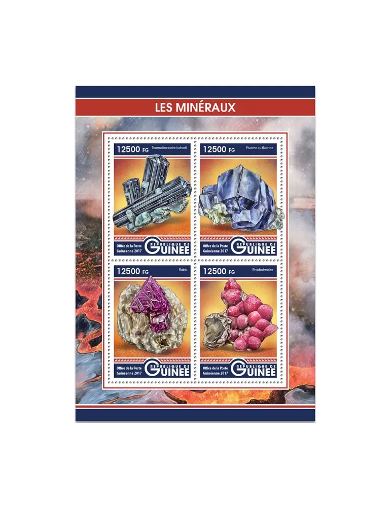 n° 8729/8732 - Timbre GUINÉE Poste