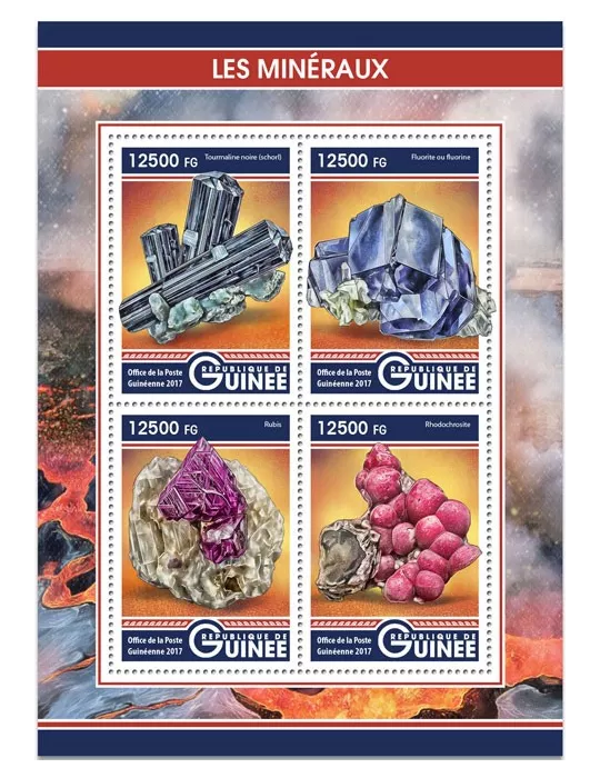 n° 8729/8732 - Timbre GUINÉE Poste