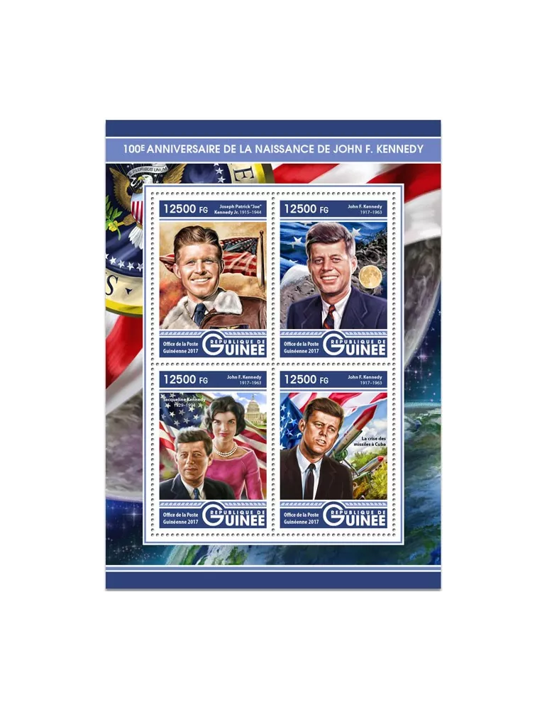 n° 8733/8736 - Timbre GUINÉE Poste