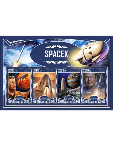 n° 8876/8879 - Timbre GUINÉE Poste