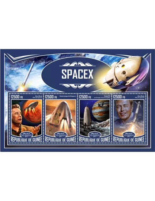 n° 8876/8879 - Timbre GUINÉE Poste