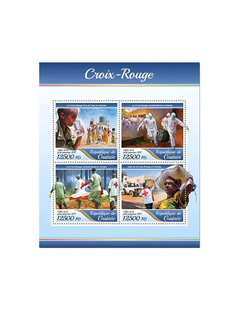 n° 8908/8911 - Timbre GUINÉE Poste