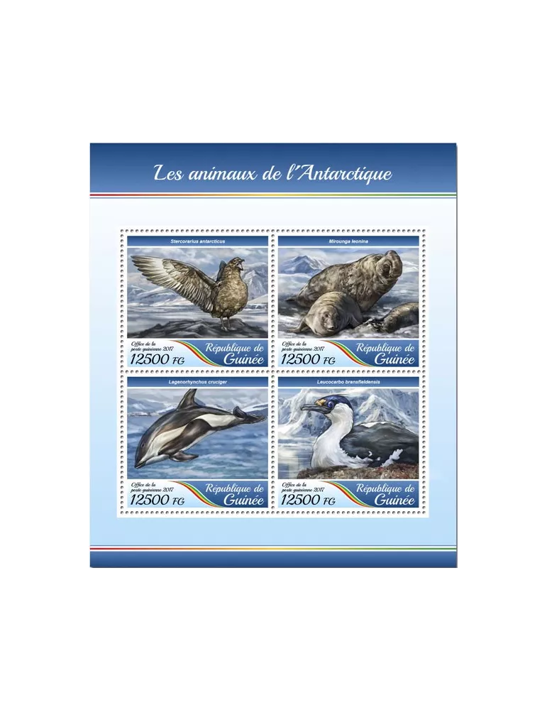 n° 8936/8939 - Timbre GUINÉE Poste