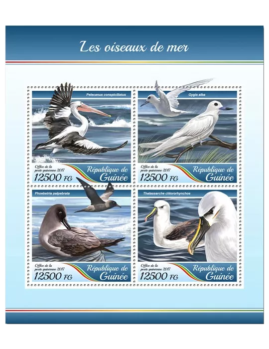 n° 8956/8959 - Timbre GUINÉE Poste