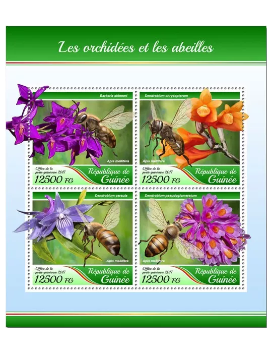 n° 8972/8975 - Timbre GUINÉE Poste