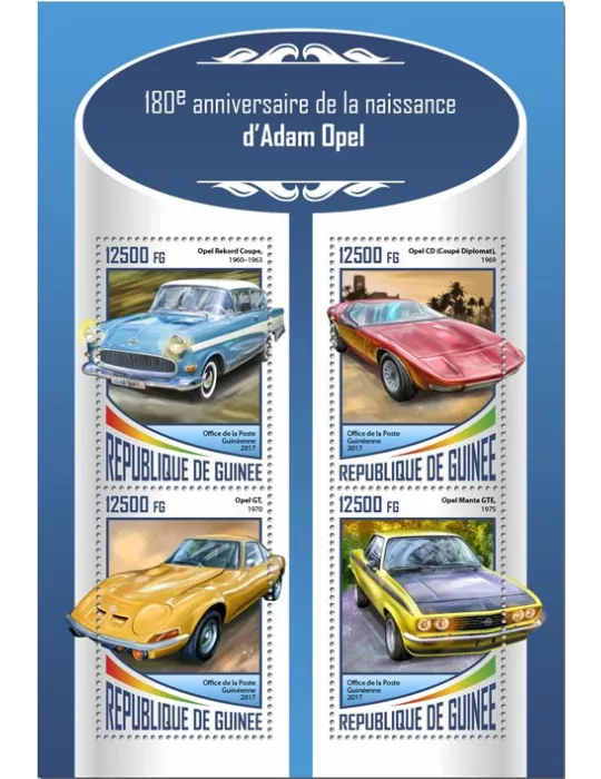 n° 9012/9015 - Timbre GUINÉE Poste