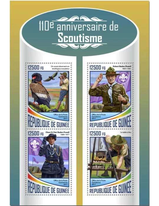 n° 9056/9059 - Timbre GUINÉE Poste