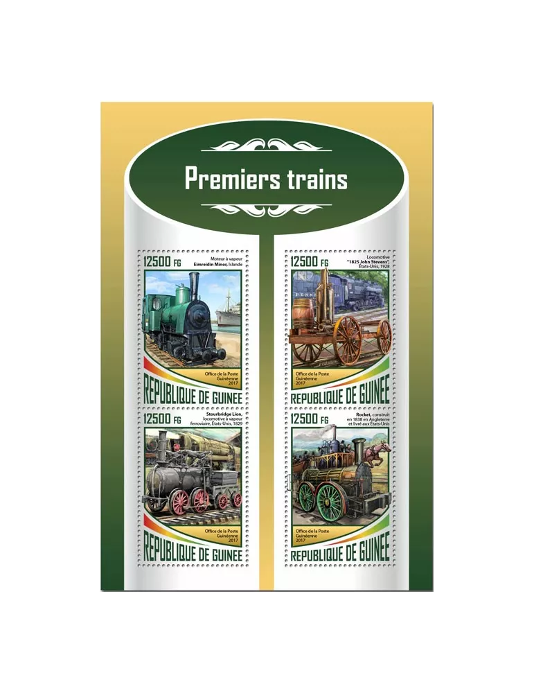 n° 9076/9079 - Timbre GUINÉE Poste