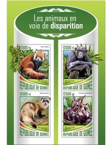 n° 9092/9095 - Timbre GUINÉE Poste