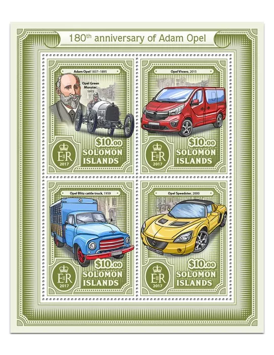 n° 3633/3636 - Timbre SALOMON Poste