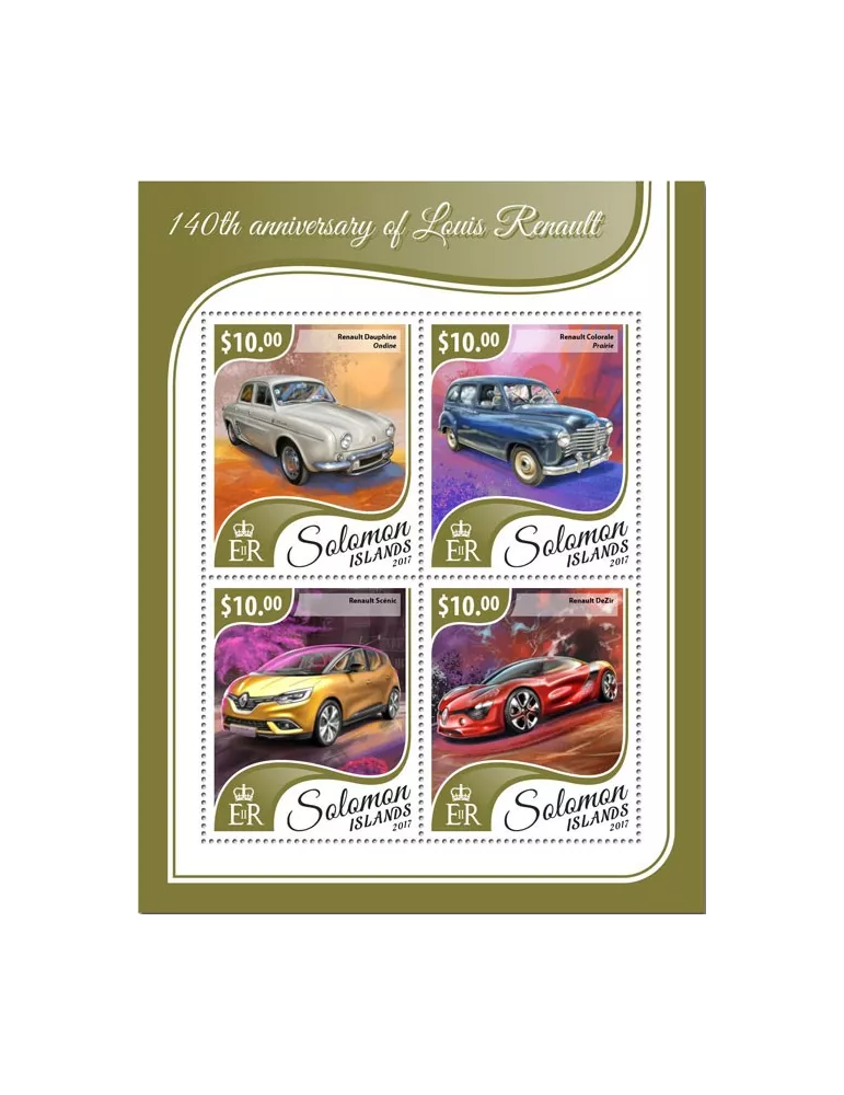 n° 3969/3972 - Timbre SALOMON Poste