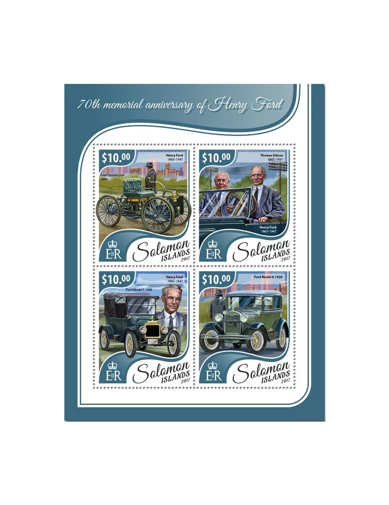 n° 3973/3976 - Timbre SALOMON Poste